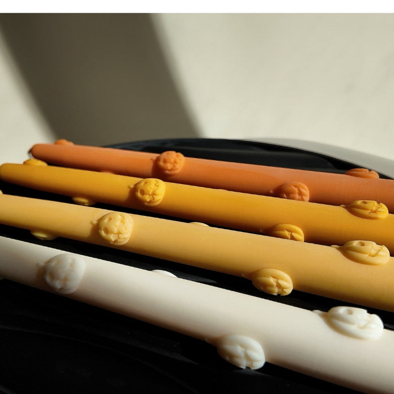 Jack O'Lantern 3D Stabkerzen 4er Set